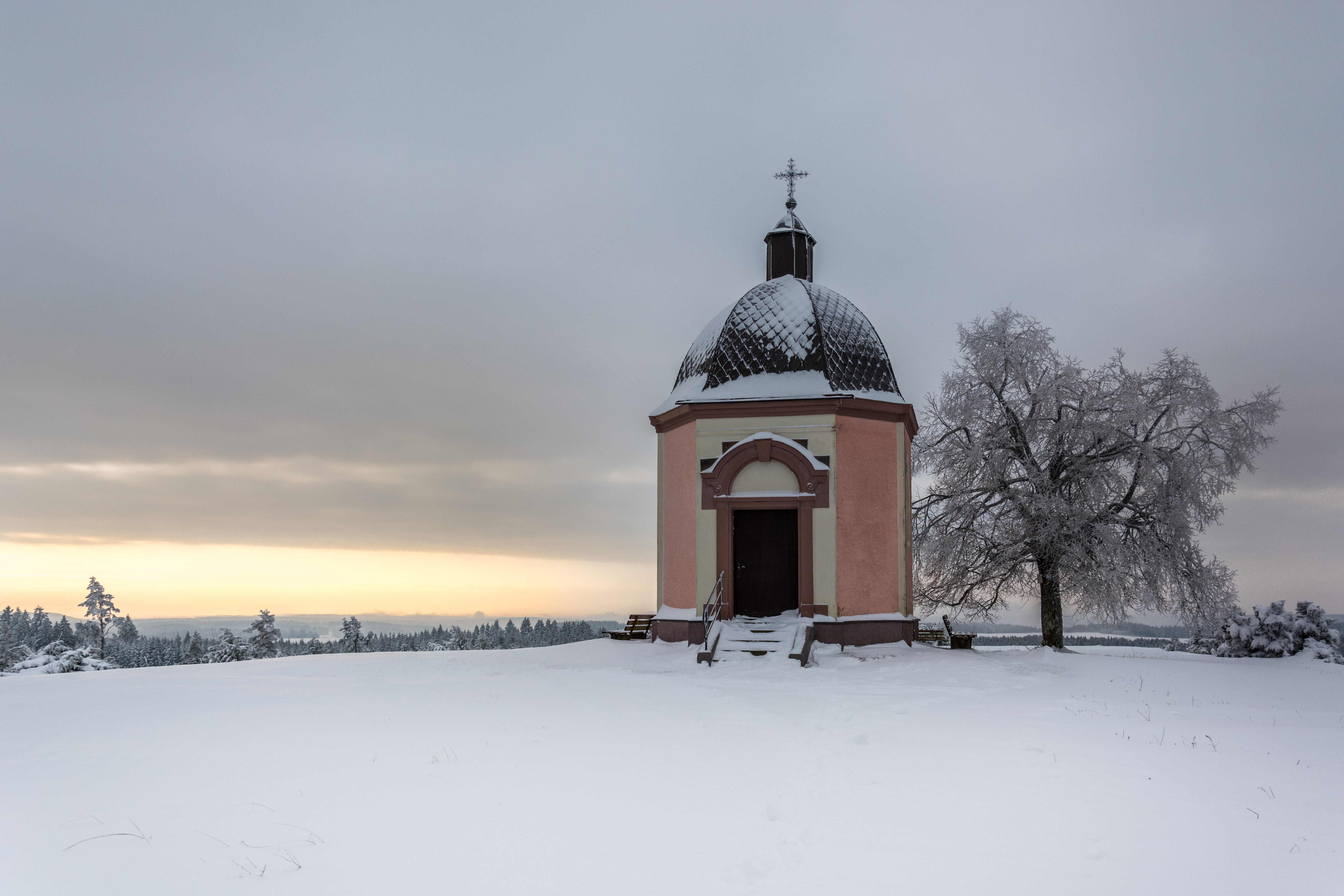 Kapelle im Winter